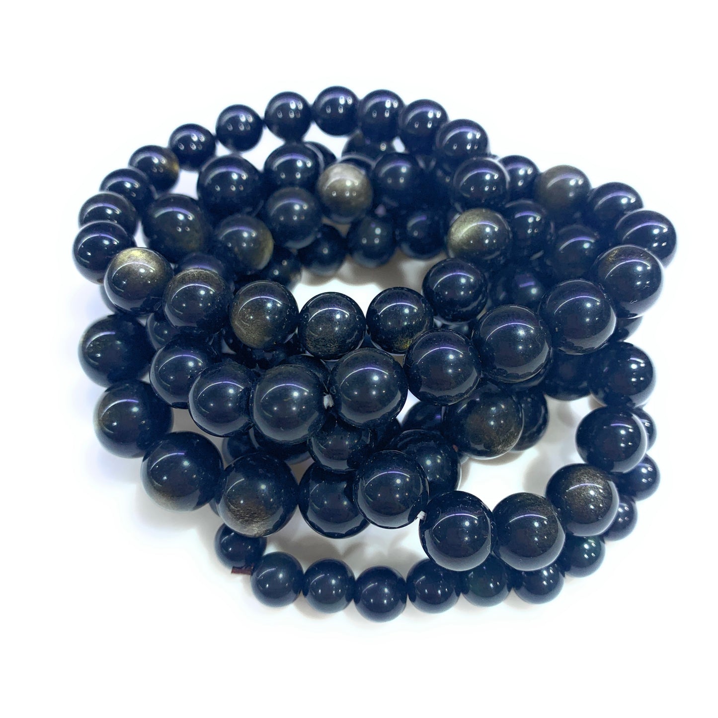 Golden obsidian bracelet