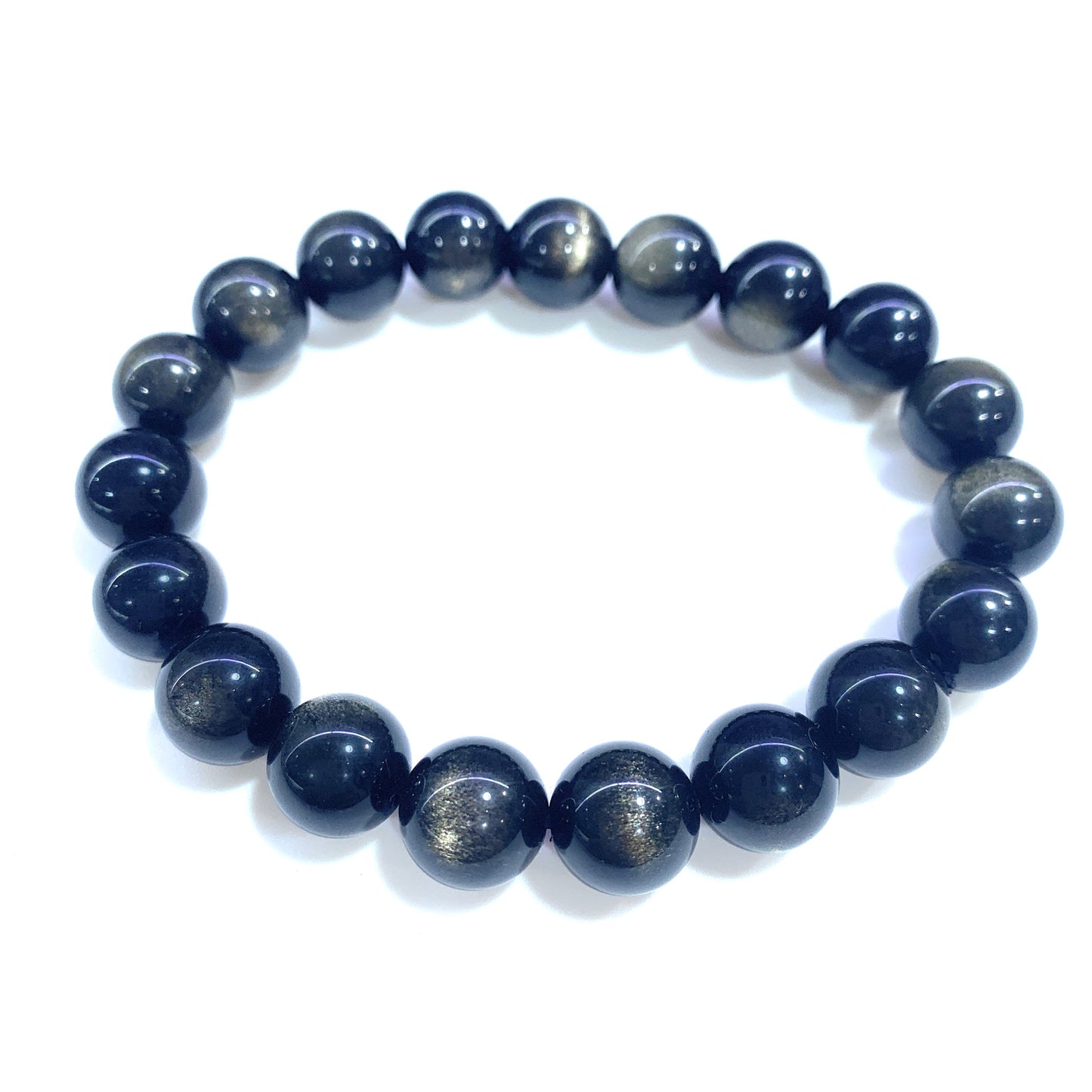 Golden obsidian bracelet