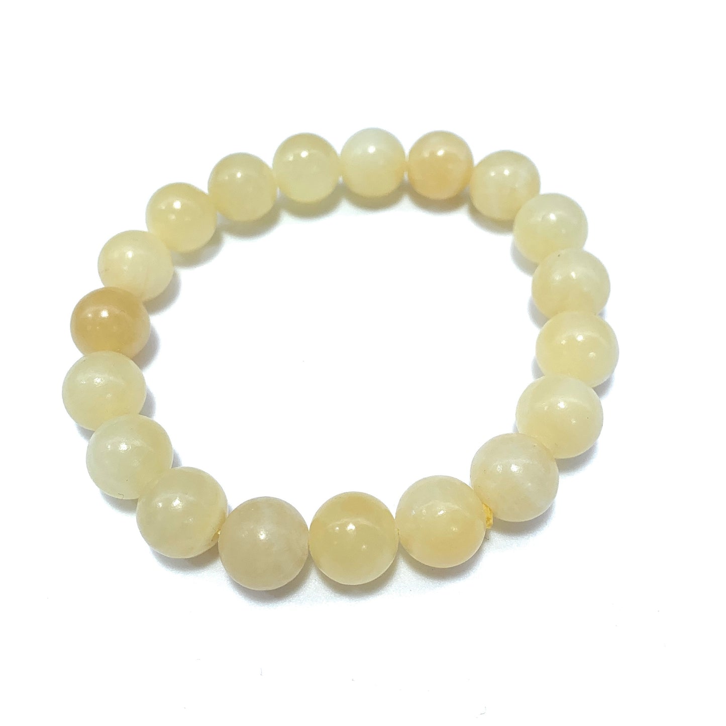 Yellow calcite bracelet