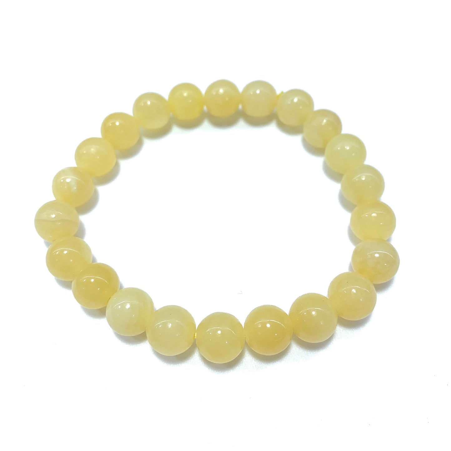 Yellow calcite bracelet